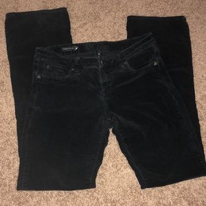 KUT Black corduroy pants